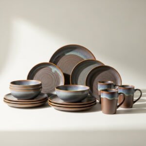 Stoneware Dinner Set (16-Piece)