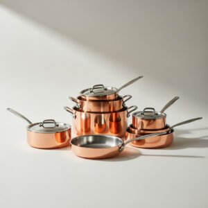 Copper Cookware Set (10-Piece)
