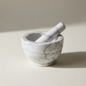 Marble Mortar & Pestle