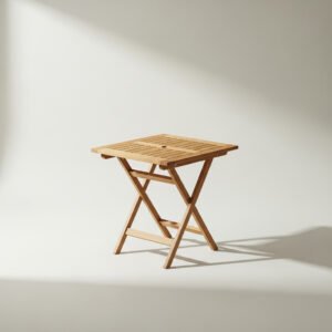 Teak Folding Bistro Table